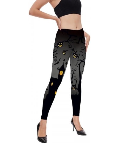 Women's St. Patrick Day Funny Graphic Printed Stretchy Legging Dark Pumpkin $8.84 Leggings