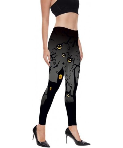 Women's St. Patrick Day Funny Graphic Printed Stretchy Legging Dark Pumpkin $8.84 Leggings