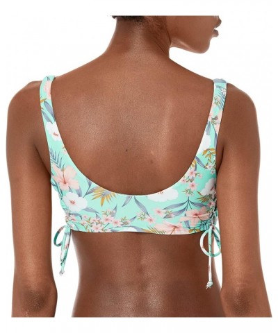 Women's Standard Maxim Crop Bikini Top Swimsuit Pura Vida Floral $9.82 Swimsuits