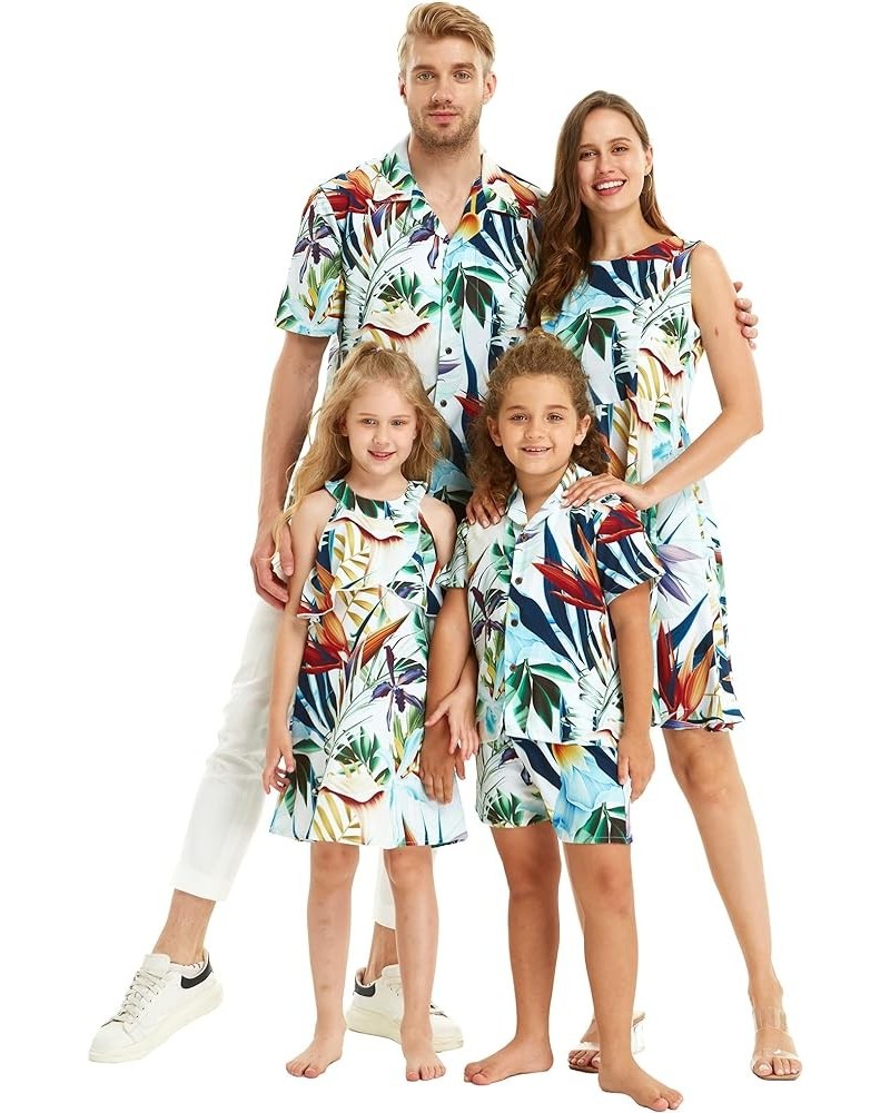 Matchable Family Hawaiian Luau Men Women Girl Boy Clothes in Lost in Paradise Women Women Tank $12.32 Jewelry