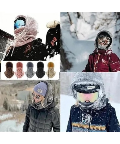 Allera Sherpa Hood High Polar Velvet Ski Mask, Sherpa Hood Ski Mask, Wind-Resistant Winter Face Mask 2pcs-b Arctic Velvet $10...