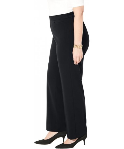 Women's Plus Size Petite Refined Pull-On Curvy Pant Midnight $18.77 Pants