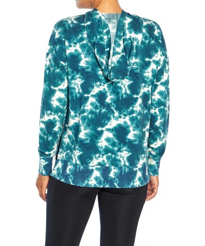 Women's Ella Tie Dye Pullover Hoodie Blue Spruce Ripple Tie Dye $13.49 Hoodies & Sweatshirts