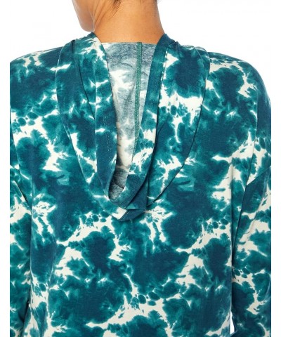 Women's Ella Tie Dye Pullover Hoodie Blue Spruce Ripple Tie Dye $13.49 Hoodies & Sweatshirts