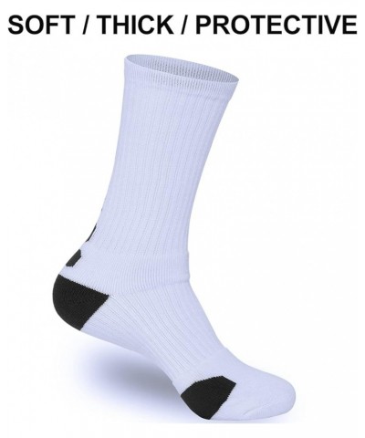 Elite Basketball Socks, Cushioned Athletic Sports Crew Socks for Youth Adult 5 Pairs 902 $11.69 Socks