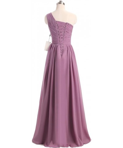 Women's Chiffon Long Bridesmaid Gowns Grape $38.87 Dresses