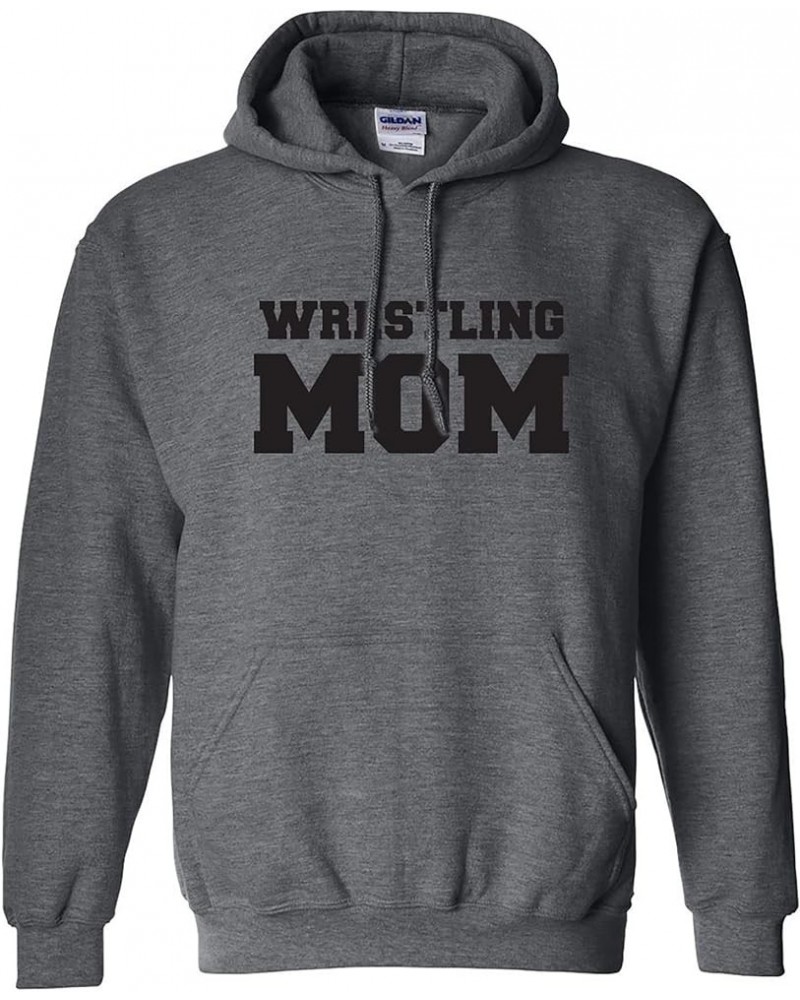 Wrestling Mom Adult Hooded Sweatshirt in 9 colors Dark Heather $20.13 Hoodies & Sweatshirts