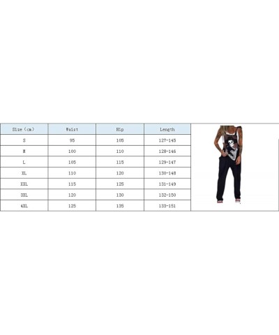 Women Loose Wide Leg Boho Dungarees Jumpsuits Summer Art print Spaghetti Overalls Y2K Rompers Playsuits S Style $9.50 Jumpsuits