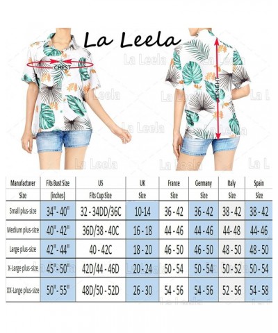 Women's Summer Button Down Blouses Relaxed Fit Vacation Short Sleeve Versatile Tops Hawaiian Shirt for Ladies Violet, Floral ...