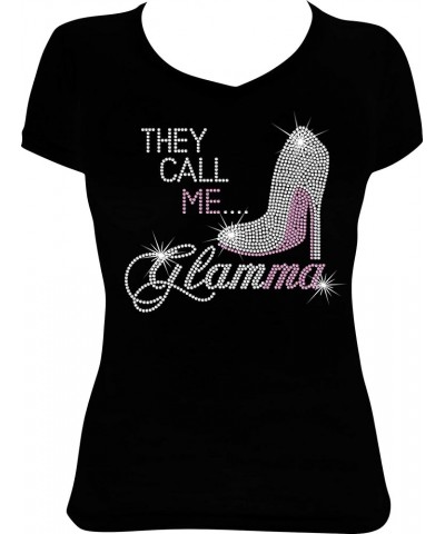 They Call Me Glamma Bling Rhinestone Shirt (XXXX-Large, Red) 4X-Large Pink $23.39 T-Shirts