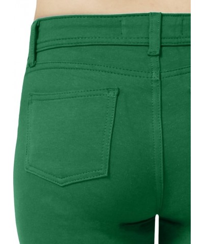 Women’s Skinny Pants - Soft Everyday Solid Color Basic Slim Tight Fit Stretch Legging Jeggings Jeans (S-3XL) Green $13.99 Leg...