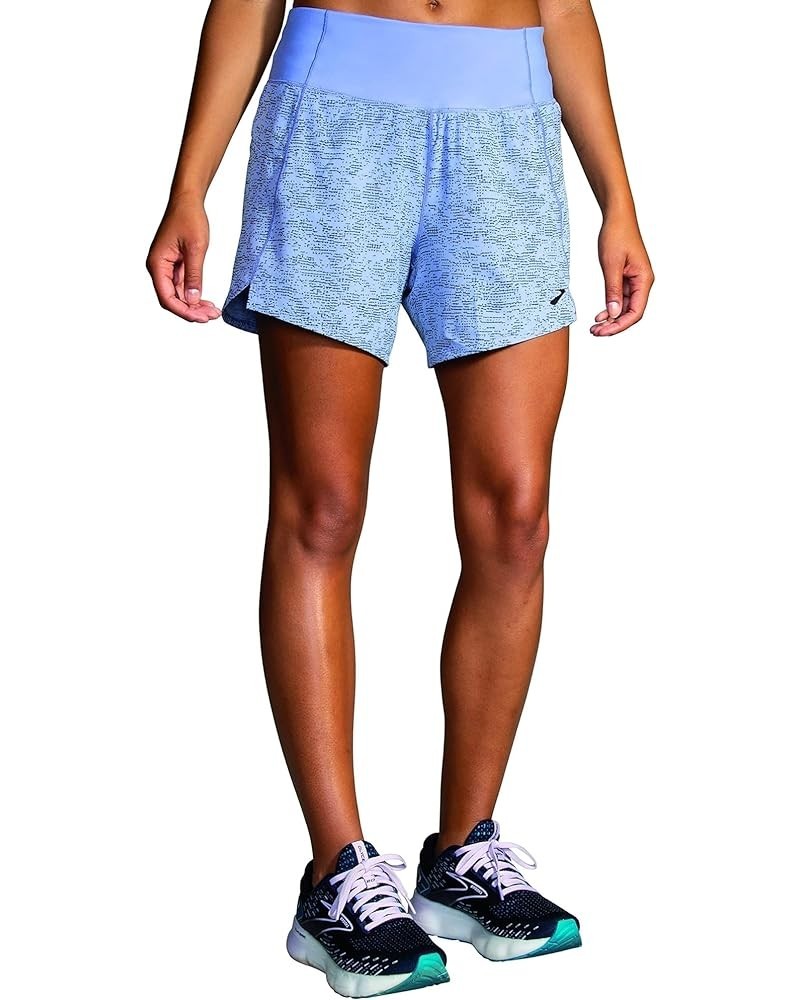 Chaser 5" Shorts Blue Lavender Terrain Print $33.10 Activewear