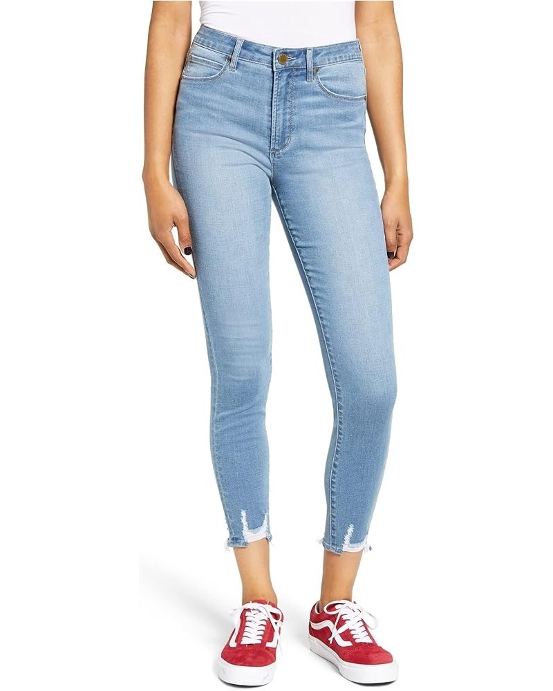 Womens Distressed Hem Skinny Fit Jeans Echopark $26.13 Jeans