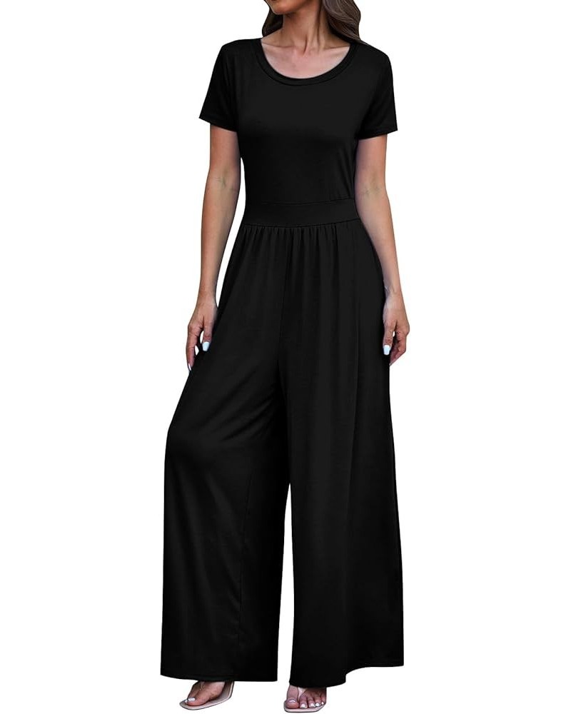 Women's Jumpsuits, Rompers & Overalls Slim Sexy Pocket Striped Round Neck Sleeveless Jumpsuit Jumpsuits 1-black $10.00 Jumpsuits