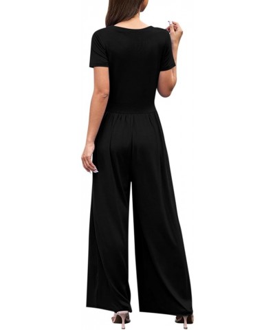 Women's Jumpsuits, Rompers & Overalls Slim Sexy Pocket Striped Round Neck Sleeveless Jumpsuit Jumpsuits 1-black $10.00 Jumpsuits