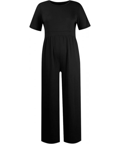 Women's Jumpsuits, Rompers & Overalls Slim Sexy Pocket Striped Round Neck Sleeveless Jumpsuit Jumpsuits 1-black $10.00 Jumpsuits