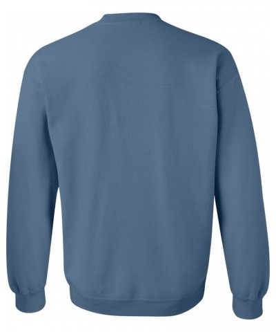 Men's Fleece Crewneck Sweatshirt, Style G18000, Multipack Indigo Blue $8.92 Sweatshirts