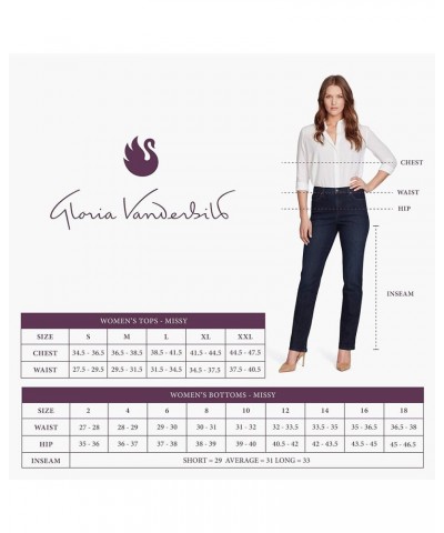 Women's Amanda Classic High Rise Tapered Jean Stonewood $16.30 Jeans