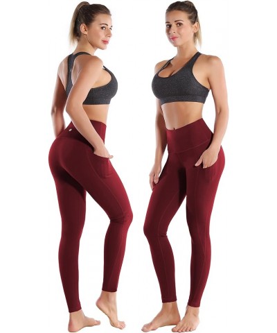 25"/26"/27"/28" Inseam Women's Out Pockets High Waist Yoga Pants Stretchy Workout Pants Cross Pockets Cross Pockets Pants_che...