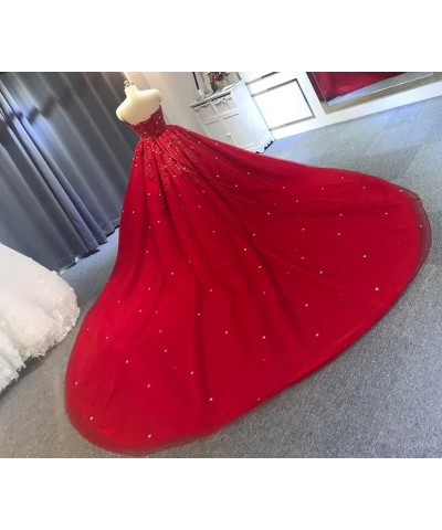 Women's Quinceanera Dress with Cape Lace Sequins Formal Ball Gowns Sweetheart Pink $64.80 Dresses