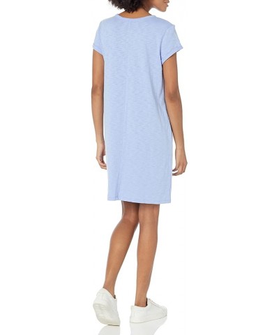 Women's Pocket T-Shirt Casual Dress Resolution Blue $12.90 Dresses