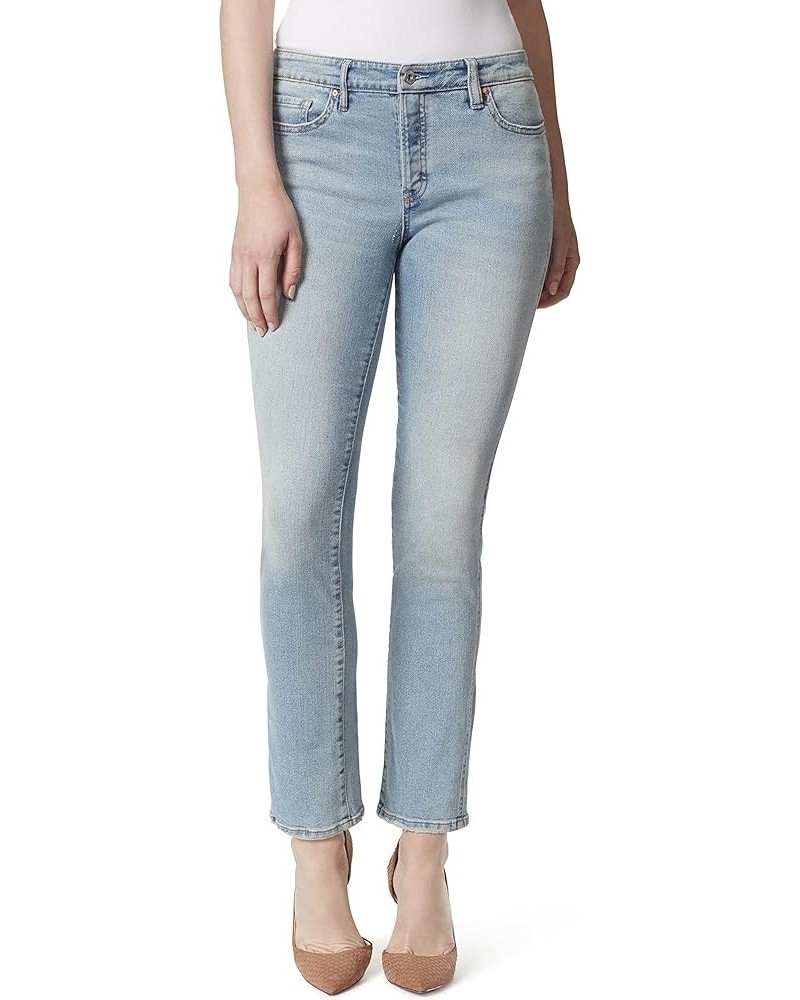 Women's Flirt High Rise Straight Boot Cut Jean Drifter Wash $30.99 Jeans