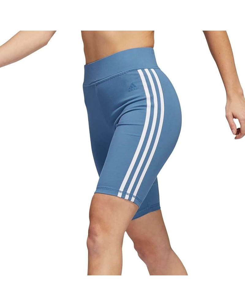 Women's Sportswear Essentials 3-Stripes Bike Shorts Altered Blue $10.27 Activewear