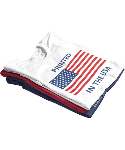 Football Flag Team Color USA Football Teams Flag Short Sleeve T-Shirt South Carolina - Blue $13.00 T-Shirts