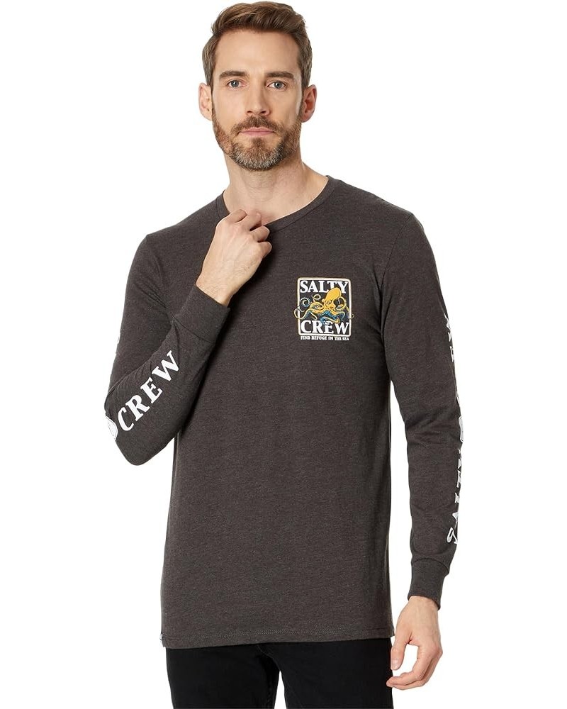 Ink Slinger Standard Long Sleeve Tee Charcoal Heather $17.08 T-Shirts