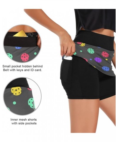 Women Tennis Skirts Golf Skorts with Pockets Athletic Skorts for Workout Running Pickleball $14.50 Skorts