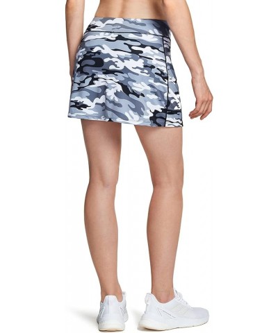 Women's Athletic Skorts Lightweight Active Tennis Skirts, Workout Running Golf Skirt with Pockets Built-in Shorts Print Skort...